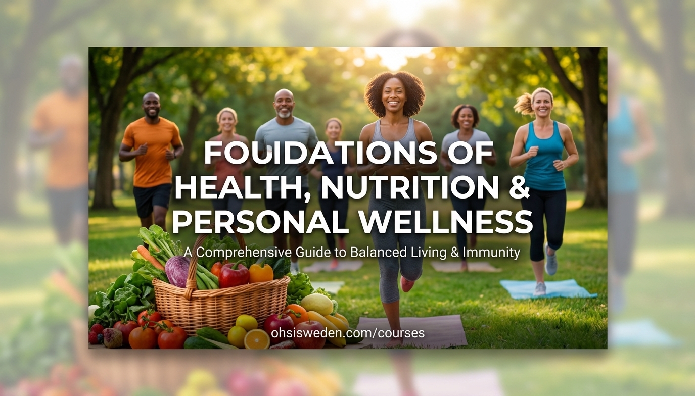 Foundations of Health, Nutrition & Personal Wellness